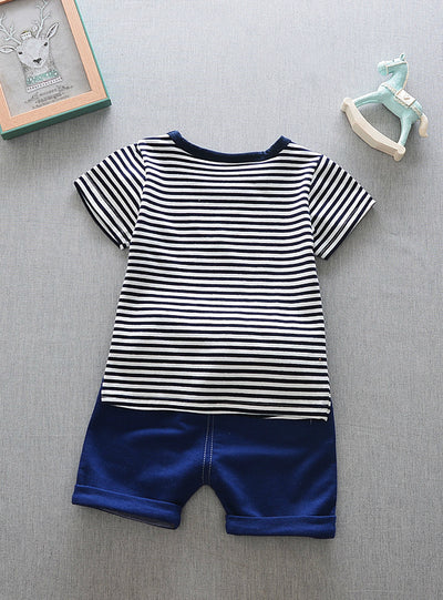 Baby Boys Clothes T-Shirt+Pants Sports Suit