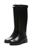 Women's Single Thick Heel High Tube Boots