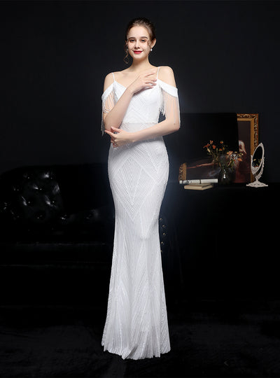 Sexy Sequined Fishtail Gown