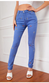 Heavy Industry 3D Embroidery Jeans