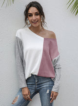 V-Neck Long Sleeve T-Shirt