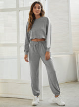 High Waist Two-piece Leisure Sports Suit