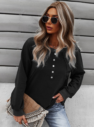Turtleneck Long Sleeve T-shirt