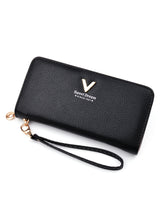 Long Zipper Purse Woman Wallet Card Holder Clutch
