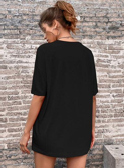 Simple Round Neck T-shirt