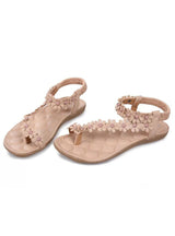Sandals Summer Style Bling Bowtie Peep Toe 