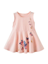 Cotton Clothes Baby Girl Butterfly Princess Dresses