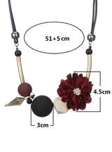 Women Statement Flower Necklaces & Pendants