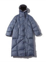 Long White Duck Down Ladies' Coat