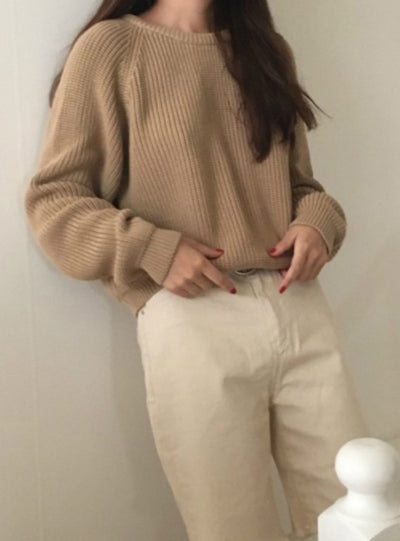 Ladies Full Sleeve Women Knitting Sweater 