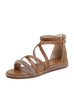 Women Drill Roman Flat Sandal