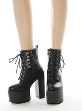 Platform Thick Sole Thick Heel Boots