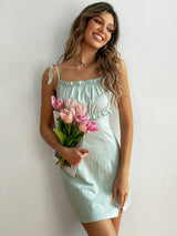 Sexy Women Split Mini Dress