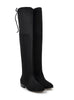 Shoes Square Low Heel Women Over The Knee Boots 