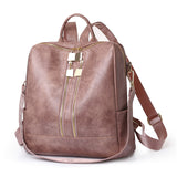 Metal Retro Soft Backpack Bags