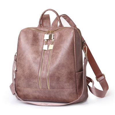 Metal Retro Soft Backpack Bags