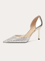 Shallow-mouthed High Heel Pointed Thin Heel
