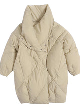 Thickened White Duck Down Coat