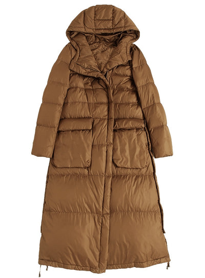 Padded Loose Hooded Down Jacket