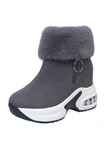 Women Ankle Boot Warm Plush Winter Shoes