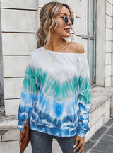 Color Matching Tie-dyed T-shirt