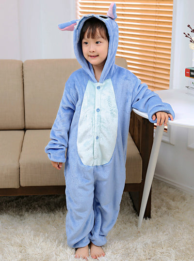 Christmas Pajamas Kids Boys Girls Stitch