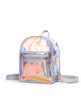Transparent Laser Jelly Small Backpack