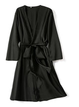 Satin Robe Female Intimate Lingerie Sleepwear