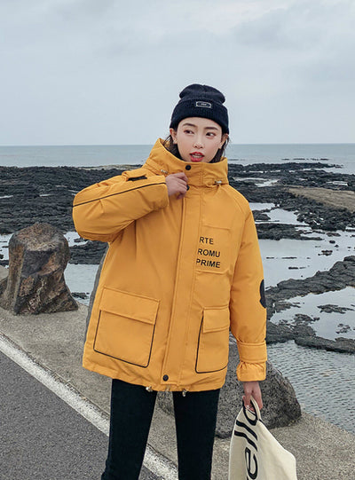 Female Warm Winter Jacket Women Short 