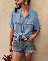 Fashion Casual Blouse Shirt