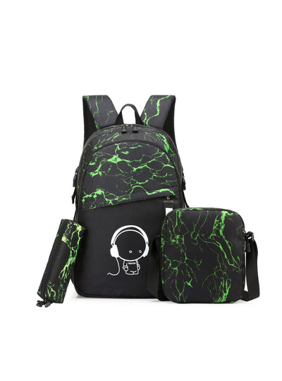 Student SchoolbagThree-piece Computer Bag
