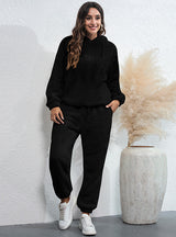 Loose Letters Padded Plush Suit