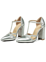 Pointed Toe Shallow Single Shoes High Heels 