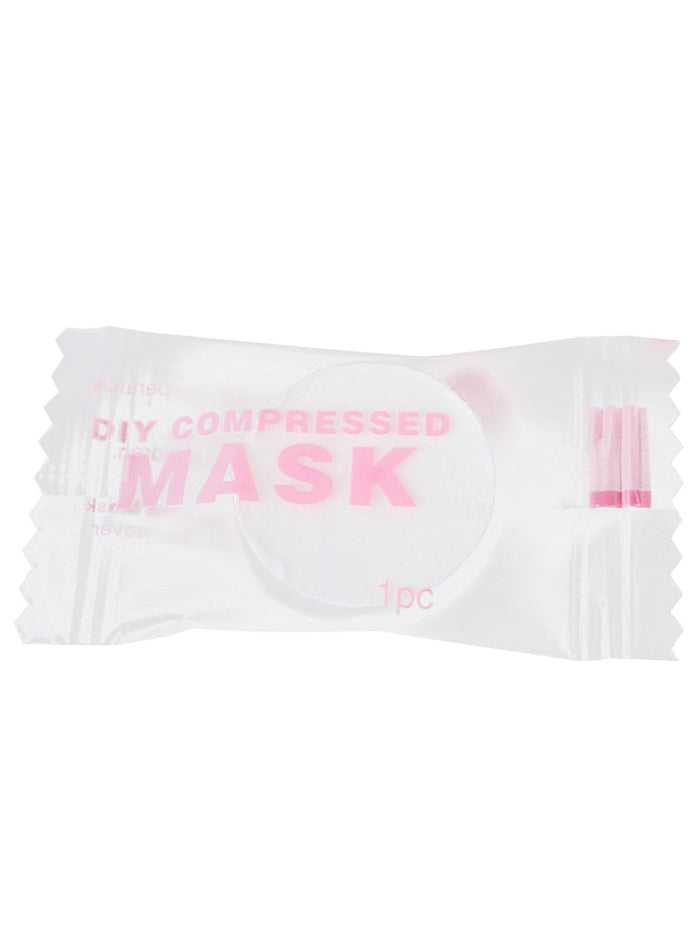 50pcs/pack Compressed Facial Face Mask Women