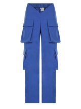 Hip-hop Straight Big Pockets Pants