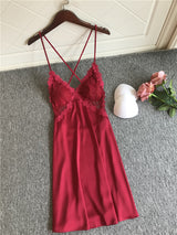 Silk Ice Silk Lace Nightdress