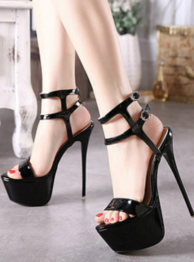 Women High Heels Sandals Stripper Shoes Party Pumps