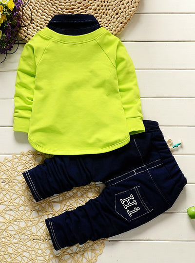 Boys Long shirt + pants Sweatshirt Clothes