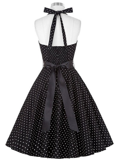 Retro 50s Slim Big Swing Dress