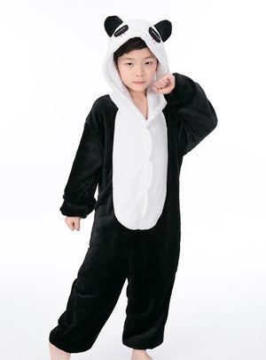 Kids Children's Onesie Cosplay Panda Animal 