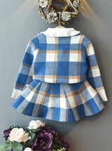 Children's Sweater Skirt Ollege Style