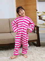 Sleepwear Cheshire Cat Pajamas Kids Onesie Animal 