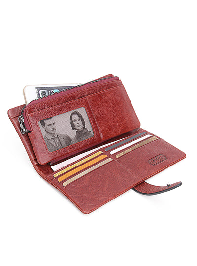 Women Wallets Brand Design Genuine Leather