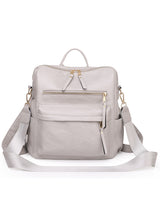 Soft Handle Macaroon Color Backpack