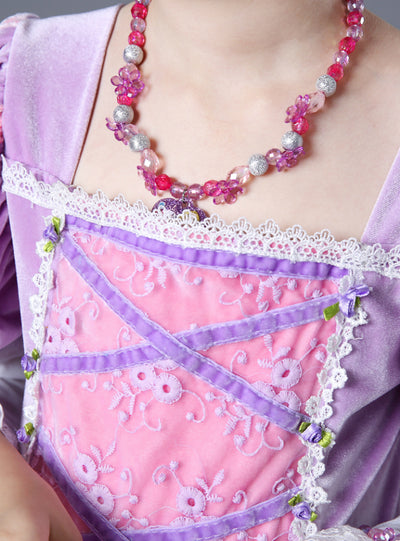 Girls Princess Rapunzel Dresses Full Ball Gown 