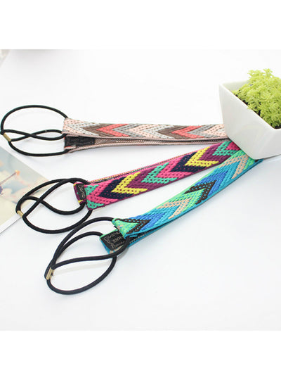 Bohemian Ethnic Embroidery Flower Headband 