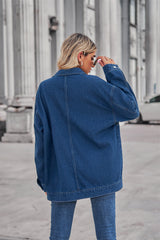 Retro Loose Denim Jacket Coat