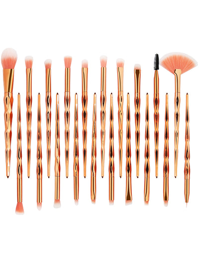20Pcs Diamond Makeup Brushes Set Powder Eye Shadow 