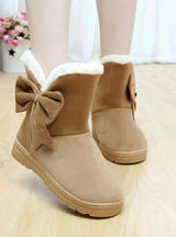 Women Snow Boots Winter Fur Ankle Boot Female