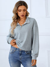 Women Casual Zipper Top Tank